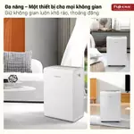 Máy hút ẩm lọc không khí HEPA Ion diệt khuẩn UV phòng 10-25m2 Fujihome DH14W-HEPA 14L/ ngày chống nồm ẩm phòng ngủ khách — ảnh 2