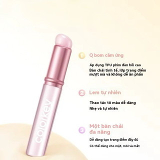 Cọ Môi Silicone Colorkey Tán Son Bùn Hiệu Quả Có Nắp Đậy - Bebeau