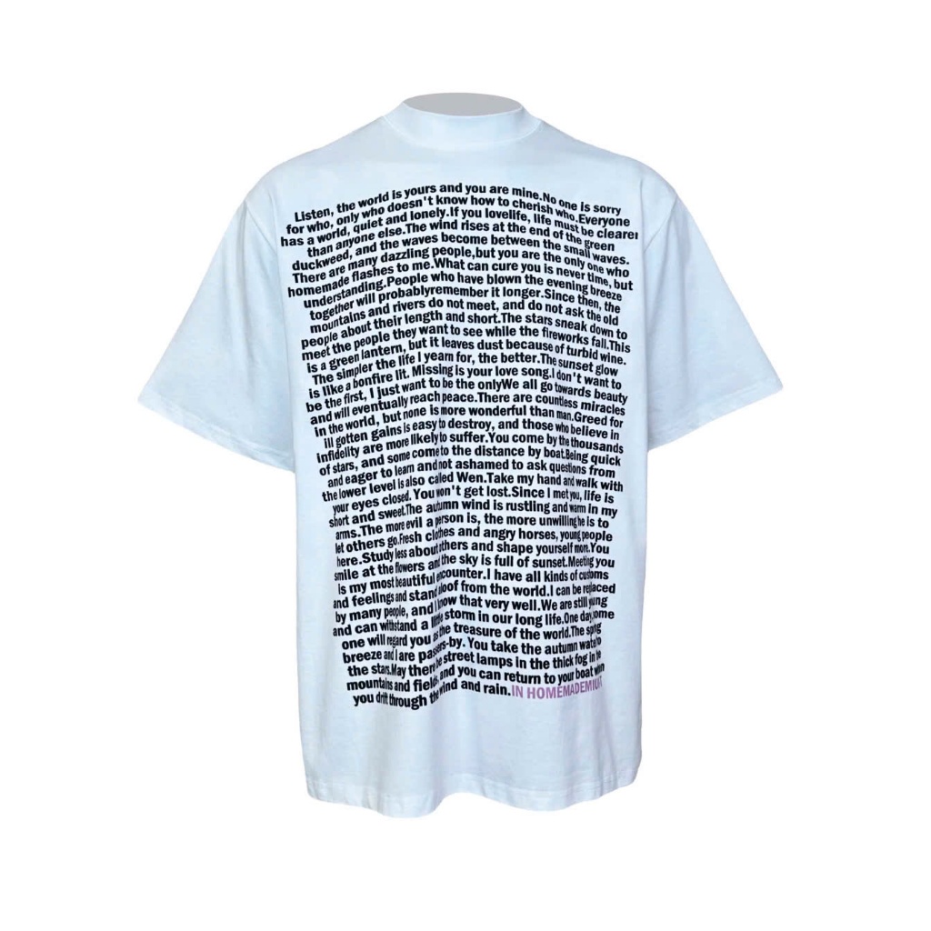 Áo thun Stee Cổ tròn UN HOMEMADE Localbrand ICVCVNI Unisex Cotton