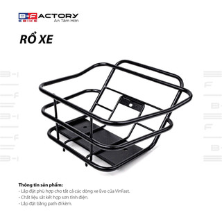 Giỏ Xe Máy Điện Vinfast EVO & Evo Grand & Evo 200 - Phụ Kiện
