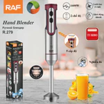 Máy Xay Sinh Tố Cầm Tay Chính Hãng RAF 1600W 4 Lưỡi Cao Cấp Máy Say Cho Bé Ăn Dặm Đa Năng Mini Xay Thịt Cá Cháo Tỏi Ớt — ảnh 3