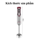 Máy Xay Sinh Tố Cầm Tay Chính Hãng RAF 1600W 4 Lưỡi Cao Cấp Máy Say Cho Bé Ăn Dặm Đa Năng Mini Xay Thịt Cá Cháo Tỏi Ớt — ảnh 8