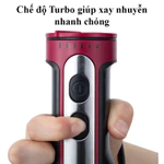Máy Xay Sinh Tố Cầm Tay Chính Hãng RAF 1600W 4 Lưỡi Cao Cấp Máy Say Cho Bé Ăn Dặm Đa Năng Mini Xay Thịt Cá Cháo Tỏi Ớt — ảnh 6