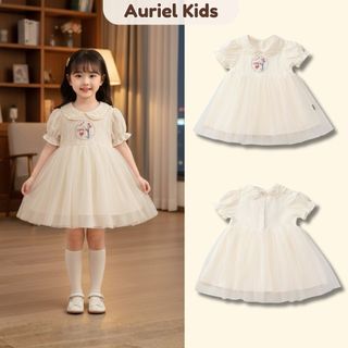 Váy Cho Bé Gái, BST Váy Công Chúa Cho Bé Gái Chất Liệu Cotton Mềm Mại Phong Cách Tiểu Thư