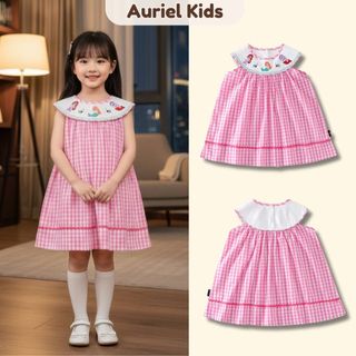 Váy Cho Bé Gái, BST Váy Công Chúa Cho Bé Gái Chất Liệu Cotton Mềm Mại Phong Cách Tiểu Thư