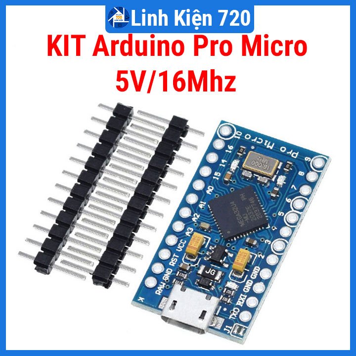 KIT Arduino Pro Micro 5V/16Mhz ATmega32U4 | Shopee Việt Nam