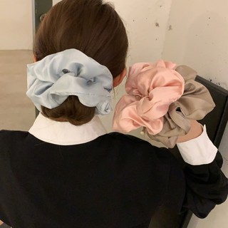 Cột tóc Scrunchies vải lụa cao cấp bảo vệ tóc Lụa Satin Hàn Quốc phụ kiện tóc thời trang OCT_0007