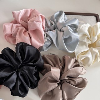 Cột tóc Scrunchies vải lụa cao cấp bảo vệ tóc Lụa Satin Hàn Quốc phụ kiện tóc thời trang OCT_0007