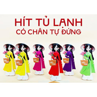Hít nam châm cô gái đứng Việt Nam