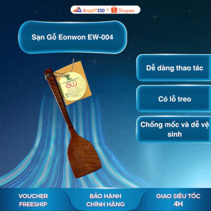 Sạn Gỗ Eonwon EW-004 - Chuyên Dùng Cho Chảo Chống Dính, Gỗ Tự Nhiên Bền Đẹp, Dễ Vệ Sinh