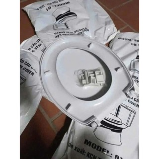 Nắp Bồn Cầu Nhà Vệ Sinh, W.C Chất Liệu Nhựa Cao Cấp Phù Hợp Với Hầu Hết Bồn Cầu (YATASMART)