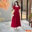 Đầm thiết kế BEMINE cổ vuông đính hoa dáng chữ A phù hợp đi chơi-B203