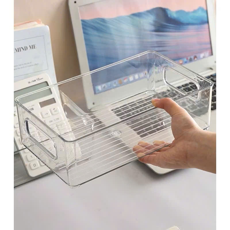 Khay Arcylic Trong Suốt Để Bàn Đựng Đồ Đa Năng