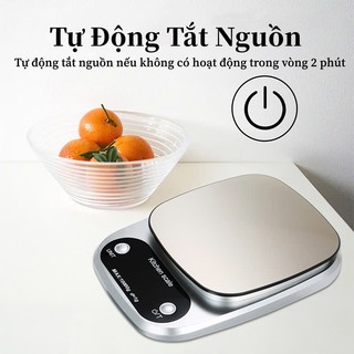 Cân Tiểu Ly Điện Tử Nhà Bếp Mini YATASMART Định Lượng 1g-10kg Độ Chính Xác Cao,Chất Liệu Hợp Kim Thép