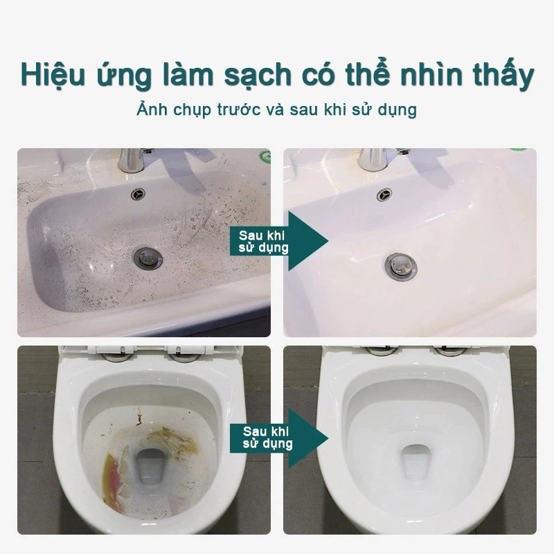 Tẩy cặn canxi, Chất tẩy rửa đa năng phòng tắm 500ML/gạch/kính/bồn tắm/chậu rửa - Dung dịch tẩy cặn canxi