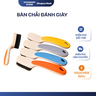 Bàn Chải Chà Giày Mini YATASMART Vệ Sinh, Tay Cầm Dài Nhiều Màu, Đa Năng