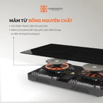 [HÀNG MỚI VỀ] Bếp Từ Đôi HAWONKOO CEH-266 Inverter 5400W, Thép Nguyên Khối, Sò IGBT Đức, Hẹn giờ 99 phút, BH 36 Tháng — ảnh 8