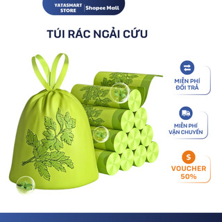 Túi Đựng Rác Hương Ngải Cứu Chống Côn Trùng Ruồi Muỗi YATASMART  Tự Hủy Có Dây Rút