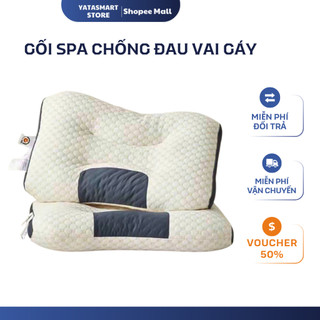Gối Công Thái Học YATASMARTHỗ Trợ Nâng Đỡ Cổ Vai Gáy Giúp Giấc Ngủ Ngon BH6T