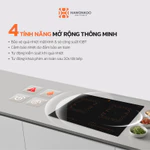 [LẮP ĐẶT MIỄN PHÍ] Bếp Từ Đôi HAWONKOO CEH-288 Inverter 5200W, Khung Thép Nguyên Khối, Hẹn Giờ 99 Phút, BH 36 Tháng — ảnh 6