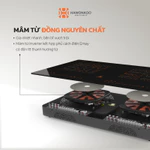 [LẮP ĐẶT MIỄN PHÍ] Bếp Từ Đôi HAWONKOO CEH-288 Inverter 5200W, Khung Thép Nguyên Khối, Hẹn Giờ 99 Phút, BH 36 Tháng — ảnh 8