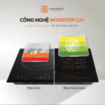 [LẮP ĐẶT MIỄN PHÍ] Bếp Từ Đôi HAWONKOO CEH-288 Inverter 5200W, Khung Thép Nguyên Khối, Hẹn Giờ 99 Phút, BH 36 Tháng — ảnh 7