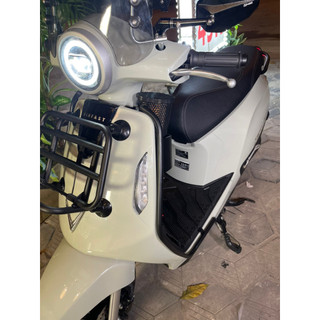 Cặp Khung Quây Phần Trước Chống Chày Evo Grand & Evo Grand Lite Màu Đen Sơn Tĩnh Điện & Trắng Innox Chống Chày