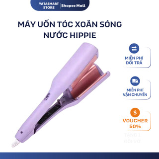 Máy Uốn Tóc Xoăn Sóng Nước Hippie 32mm Chất Liệu Gốm Sứ Ceramic Cao Cấp YATASMART