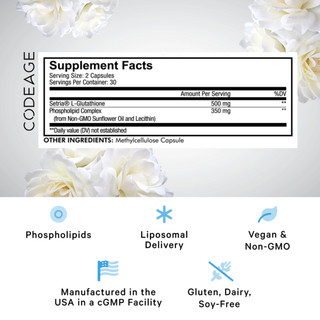 [LIVE] Viên Uống Bảo Vệ Sức Khỏe Codeage Liposomal Glutathione, hộp nhập khẩu 60 viên