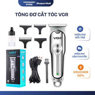Tông Đơ Cắt Tóc YATASMART- VGR Chuyên Nghiệp, Màn Hình LED, Bảo Hành 6 Tháng