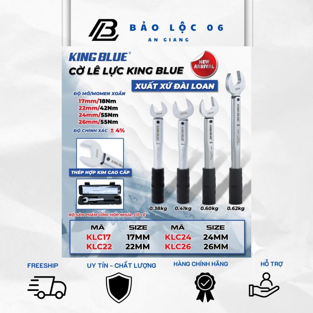 KingBlue Cờ Lê Lực Thép Hợp Kim Cao Cấp 17mm-22mm-24mm-26mm Momen Xoắn 18Nm-42Nm-55Nm Chính Xác ±4%