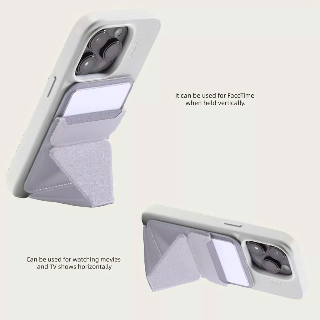 Giá đỡ đa năng kiêm bóp da dán lưng iphone, ipad, macbook