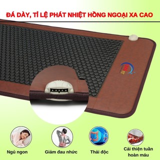 Thảm Đá Nhiệt Nóng Carefit Kích Thước 70x160 Đá Lục Giác