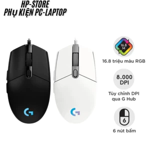 Chuột Máy Tính có dây Gaming Logitech G102(OEM) Lightsync - RGB, Kết nối Usb, Tặng Lót, BH 12T