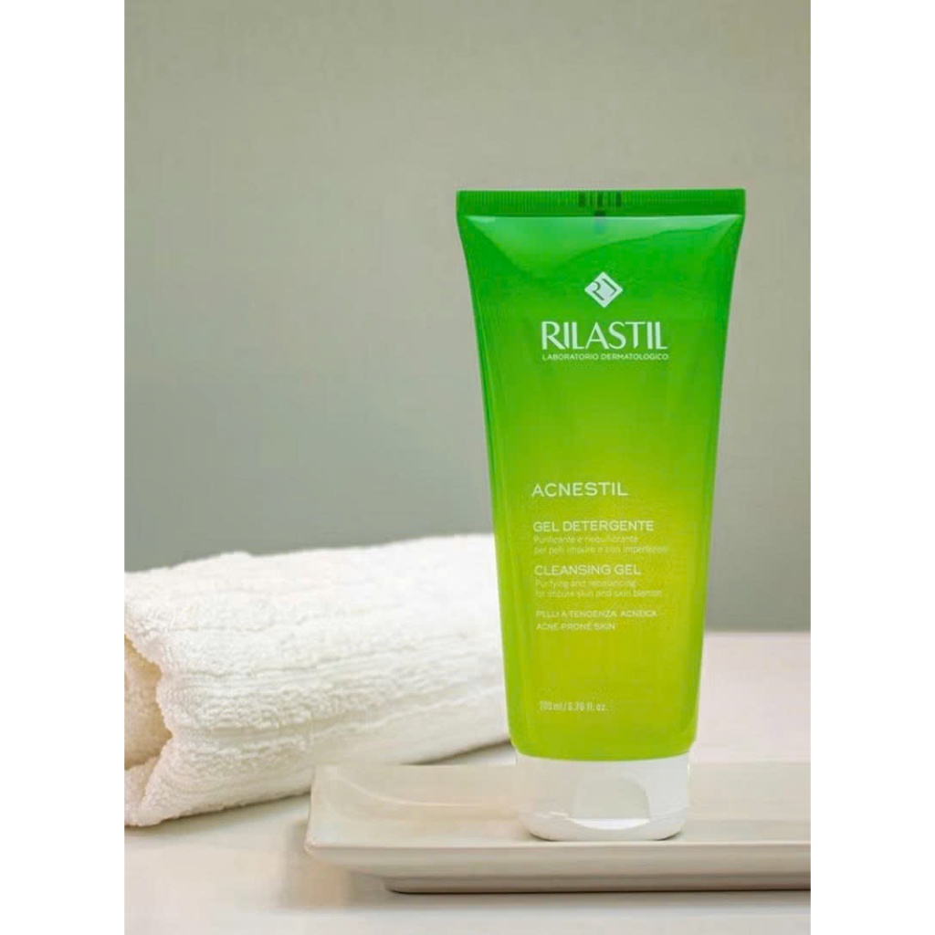 Gel rửa mặt cho da dầu mụn Rilastil Acnestil Cleansing (200ml/400ml) - Phương An House