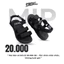 Giày Sandal Nam Nữ Mipshoes Đi Học, Quai Ngang Đế 4cm Chống Trơn Trượt Êm Bền MA7