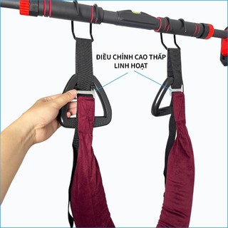 Đai Treo Giãn Cột Sống Không Đau Nách INFIT Đệm Êm Dùng Với Xà Đơn, Kéo Giãn Lưng, Hỗ Trợ Thoát Vị