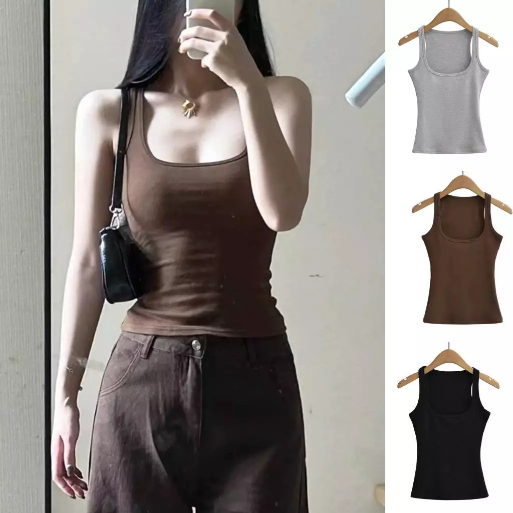 [Peinn] Áo Ba Lỗ Nữ Thun Tăm Lạnh Mát Mịn Dễ Mặc Dễ Phối Đồ_m894