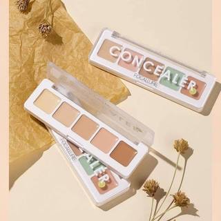 Bảng Triệt Sắc Che Khuyết Điểm Focallure 5 Ô Concealer Đa Năng Che Thâm Mụn Chính Hãng - Bebeau