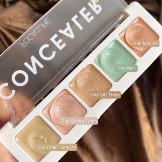 Bảng Triệt Sắc Che Khuyết Điểm Focallure 5 Ô Concealer Đa Năng Che Thâm Mụn Chính Hãng - Bebeau