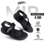 Giày Dép Sandal Nam Nữ Đi Học Đi Chơi Tết M8A3 - Đế Cao 4cm Êm Nhẹ Quai Hậu Tháo Rời