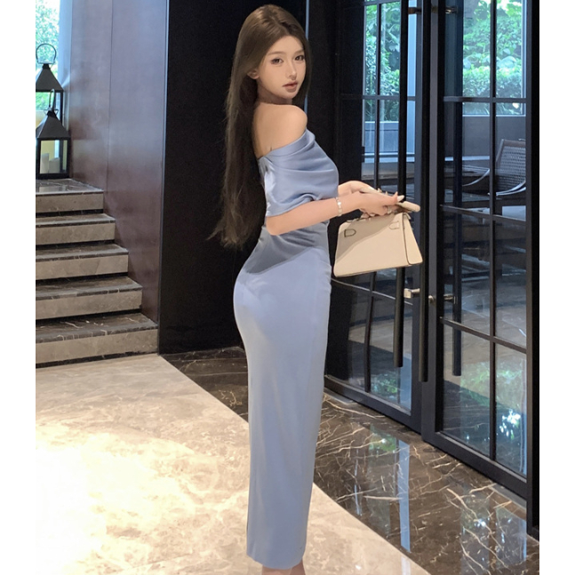 [Order] Váy body nữ dáng dài ôm eo – phong cách Hàn Quốc, tôn dáng đi tiệc / đi hẹn