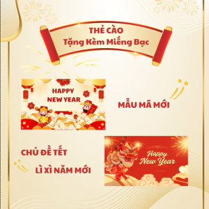 THẺ CÀO MAY MẮN TẶNG QUỐC TẾ PHỤ NỮ/ SINH NHẬT/ NGƯỜI YÊU/ PHẦN THƯỞNG HOẠT HÌNH DÀNH CHO HỌC SINH