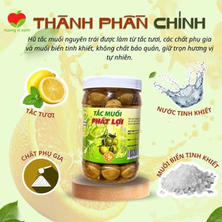 TẮC MUỐI, TRÀ TẮC GIẢI NHIỆT GIẢM CÂN, ĐẸP DA, BÙ NƯỚC NHIỀU CHẤT XƠ VÀ VITAMIN TỐT CHO SỨC KHỎE- HƯƠNG VỊ XANH