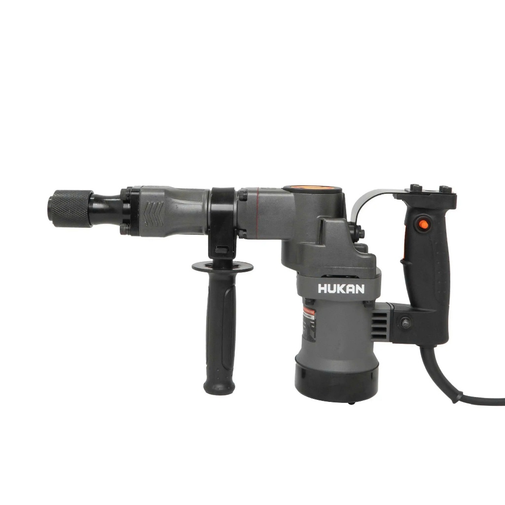 Máy đục bê tông HUKAN G2-CD0821, Công Suất 1300W, Tốc độ đập 3800BPM - Lực Búa 15J , Tặng 2 Mũi+Mỡ