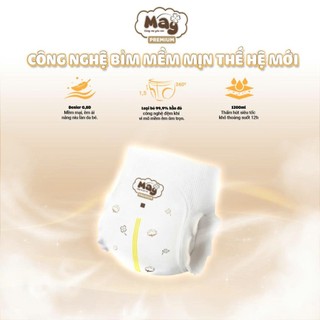 [Quà Mới] Mua 10 Bịch Tã/Bỉm Mây Premium Công Nghệ Seamless Siêu Thấm Hút - Bỉm Mây Bản Nâng Cấp Siêu Mềm Mại, Chống Hăm
