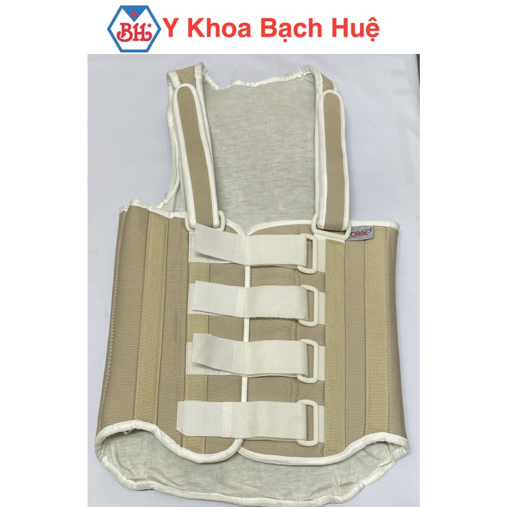 Đai cột sống Orbe, Áo Cột Sống ORBE hỗ trợ giúp nâng đỡ, cố định tạm thời cột sống lưng,
