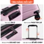 Vali Kéo MIAvn Pisani LANI - Size 20/24/28, Nhựa PP Dẻo Siêu Bền, Hạn Chế Bể Vỡ, Khoá TSA, Bảo Hành Trọn Đời