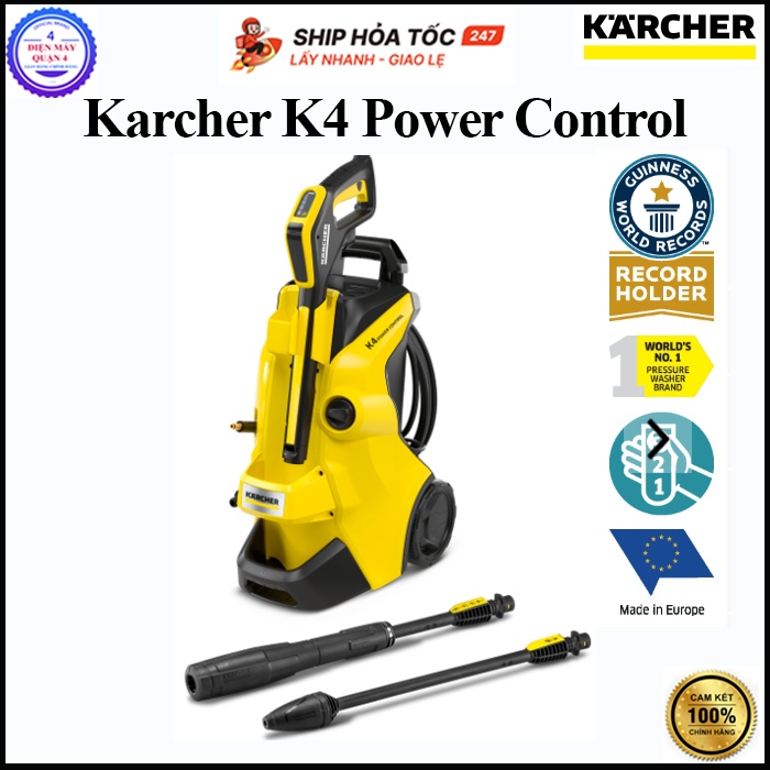 K4 Power Control -- Máy rửa xe Karcher K4 Power Control - Hàng chính ...