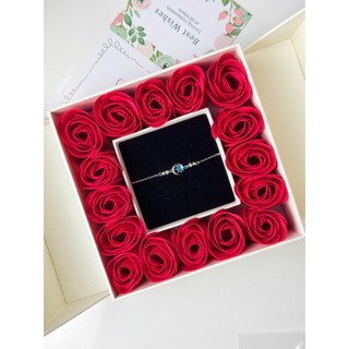 Hộp Quà Tặng Hoa Hồng Chormic Jewelry, Quà Tặng Sinh Nhật, Valentine Mia Rose
